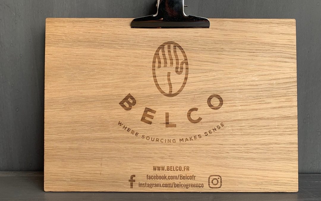 Supports de dégustation pour les cafés Belco