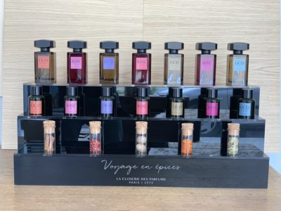 Présentoir sur-mesure pour La Closerie des Parfums