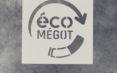 Des pochoirs sur-mesure pour Eco-Mégots