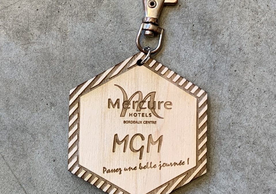 Porte-clés pour l’hôtel Mercure Bordeaux Centre