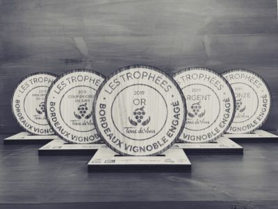 Trophées Bordeaux Vignoble Engagé : une création en chêne sur-mesure